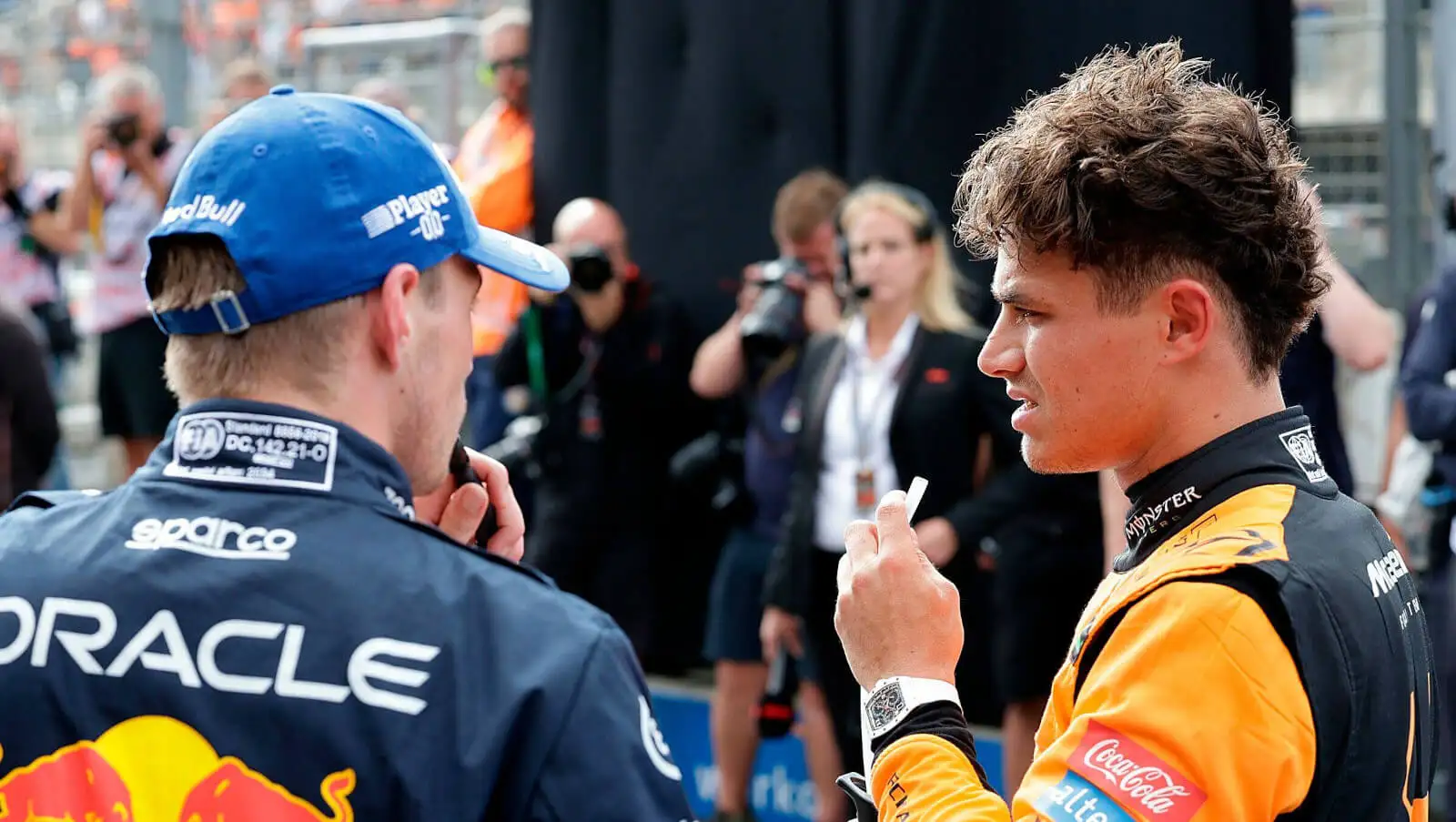 Lando Norris makes it clear: Max Verstappen is VSC radio spy