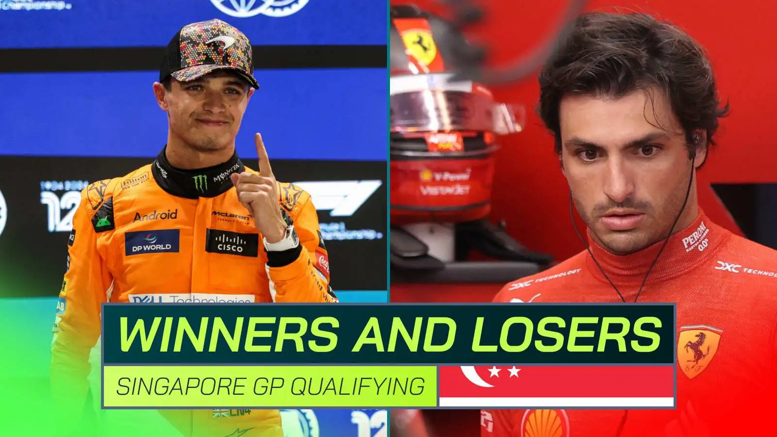 Winners and losers of qualifying for the 2024 Singapore Grand Prix