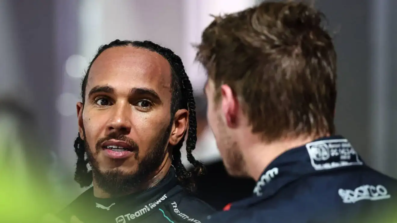 Lewis Hamilton tells Max Verstappen to ignore FIA penalty after silent treatment