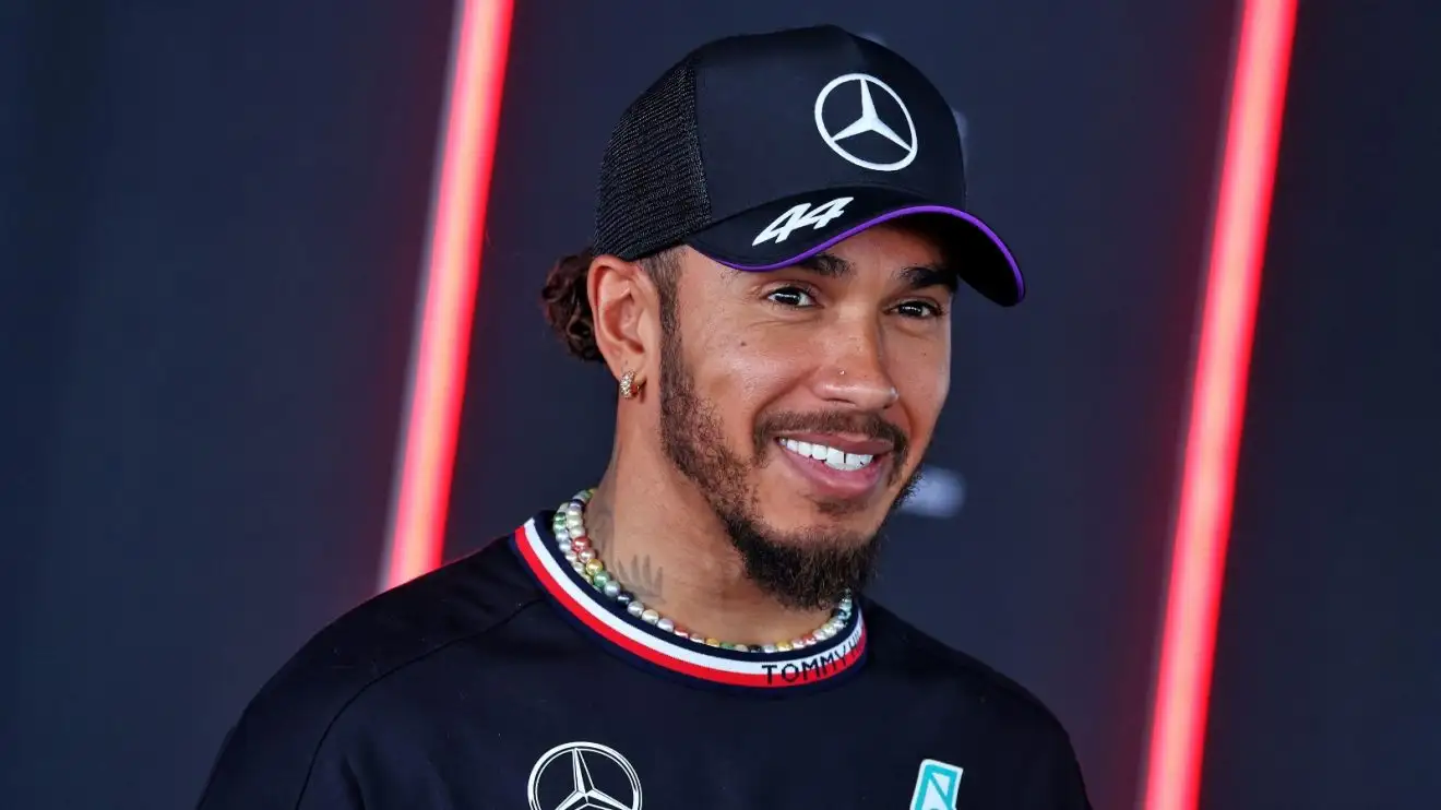 Lewis Hamilton in Mexico
