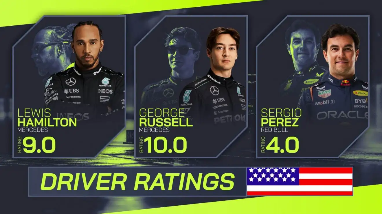 Gp Driver Las Vegas GP driver ratings: Two F1 drivers overshadow Max Verstappen