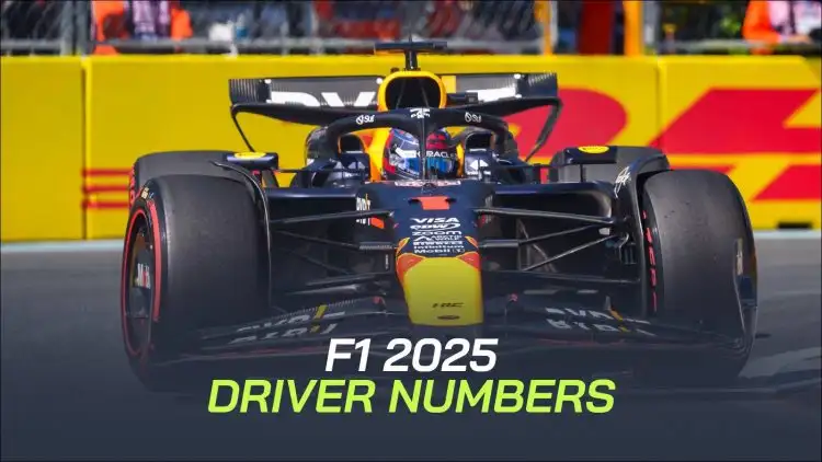 F1 driver numbers: Which race numbers have F1 drivers chosen and why?