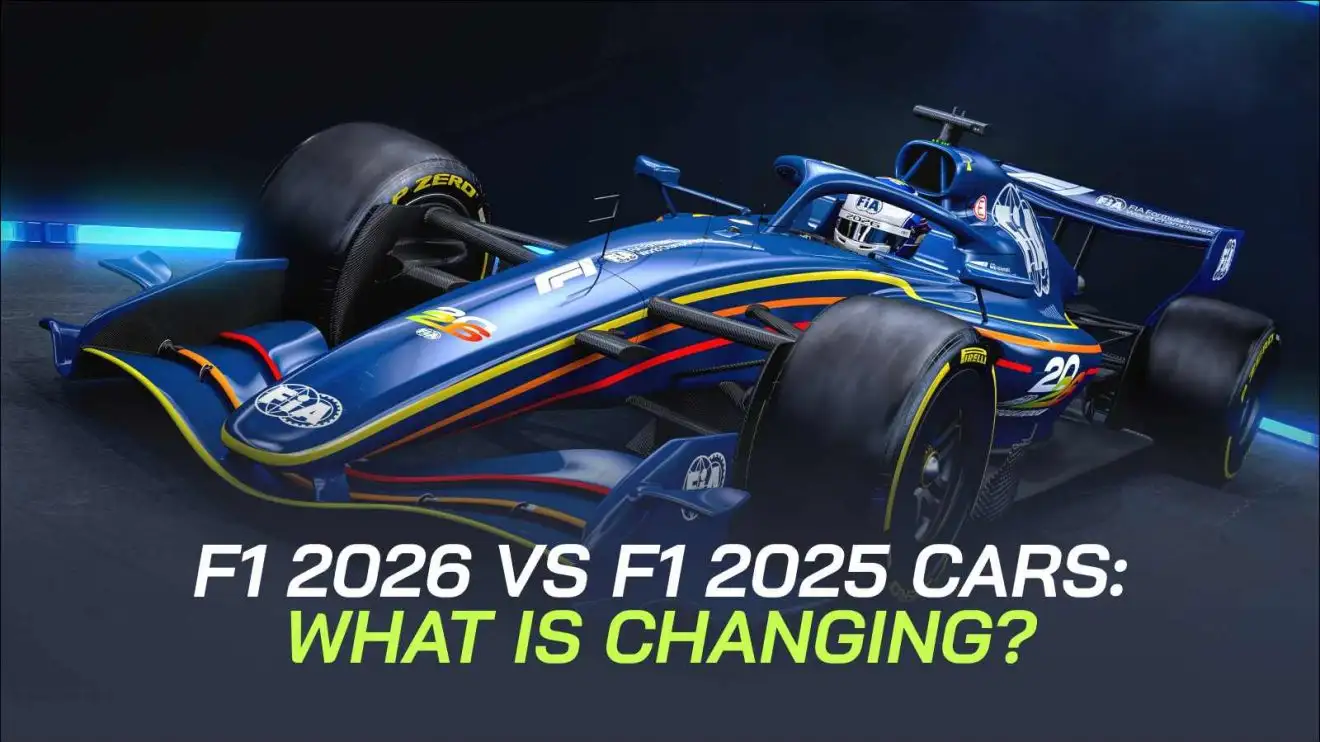 FIA unveils latest 2026 F1 car design 2026 f1 car vs 2025