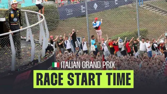 Gran Premio d'Italia: Orario di Partenza, Dove Vederlo e Dettagli Streaming