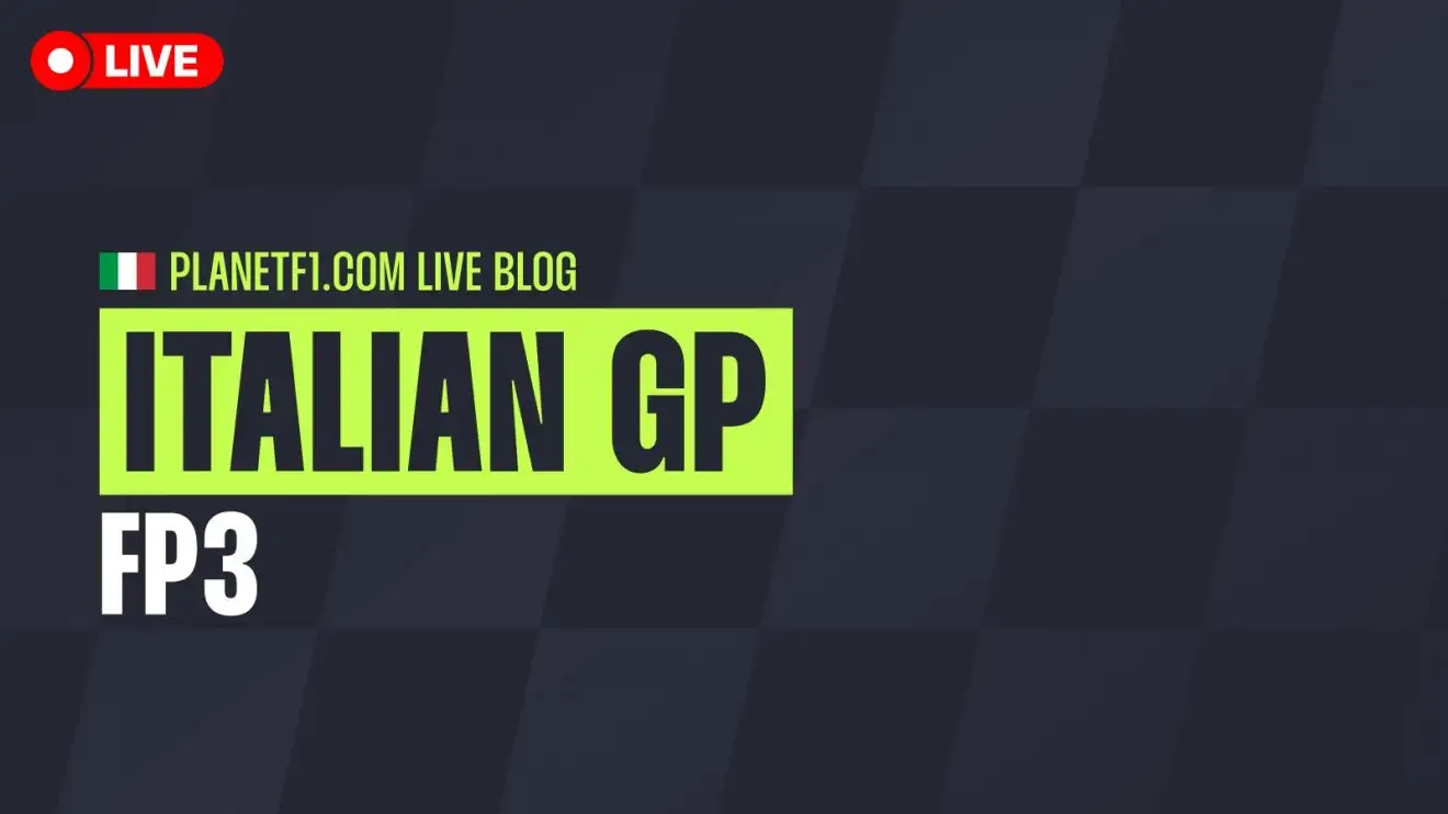 Live Italian F1 COSMOS | F1 LIVE: Italian Grand Prix FP3 - Final Preparations at Monza