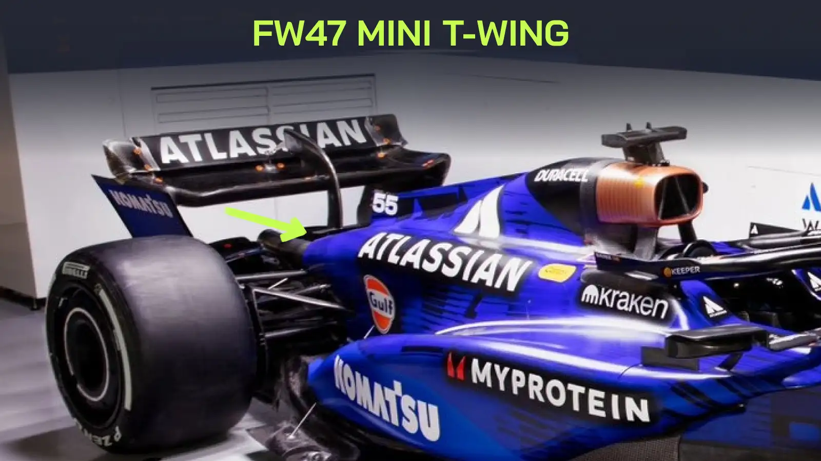 Williams FW47 mini T-wing