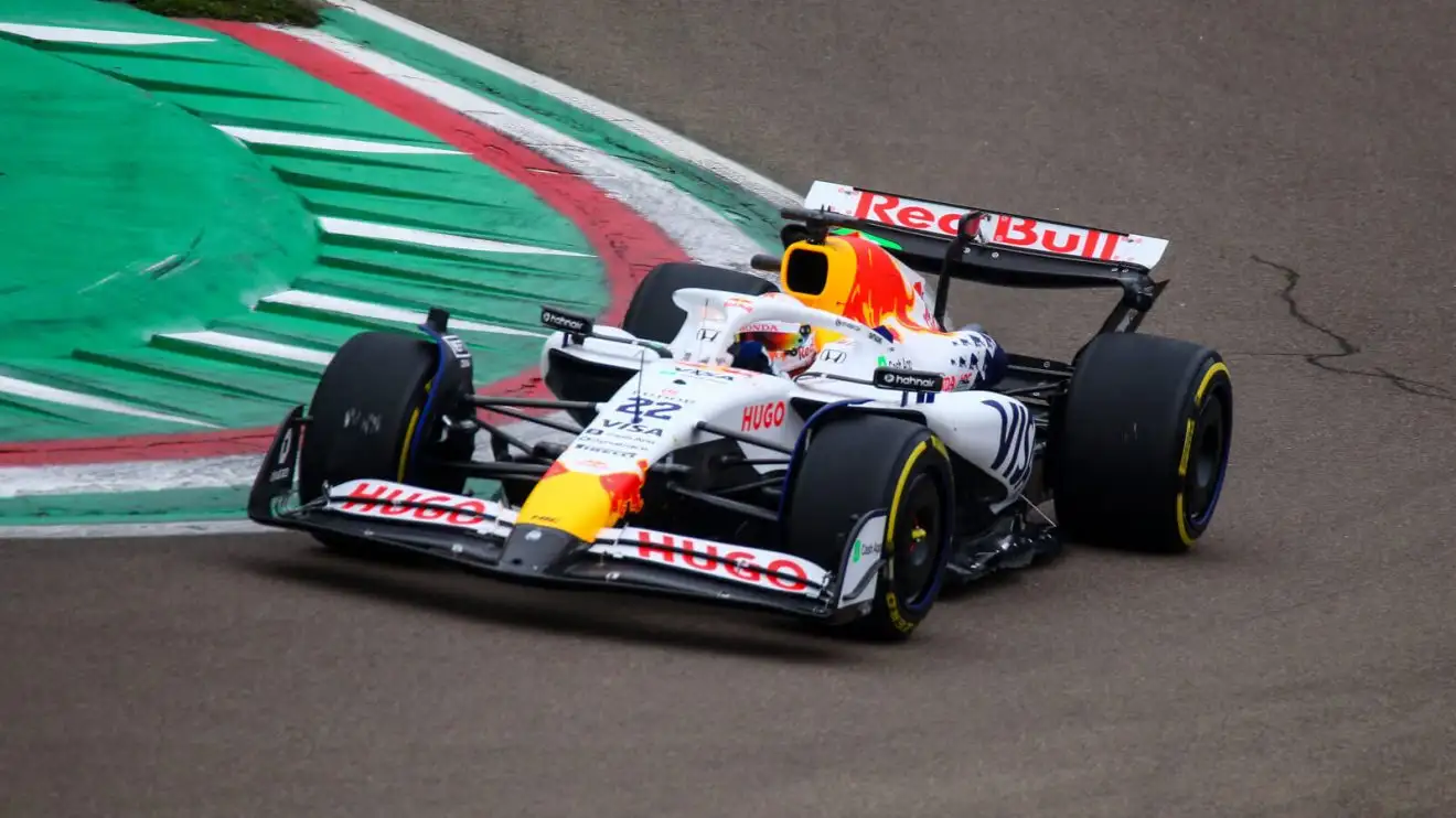 Yuki Tsunoda spotted on track in private test after bizarre delay uncovered