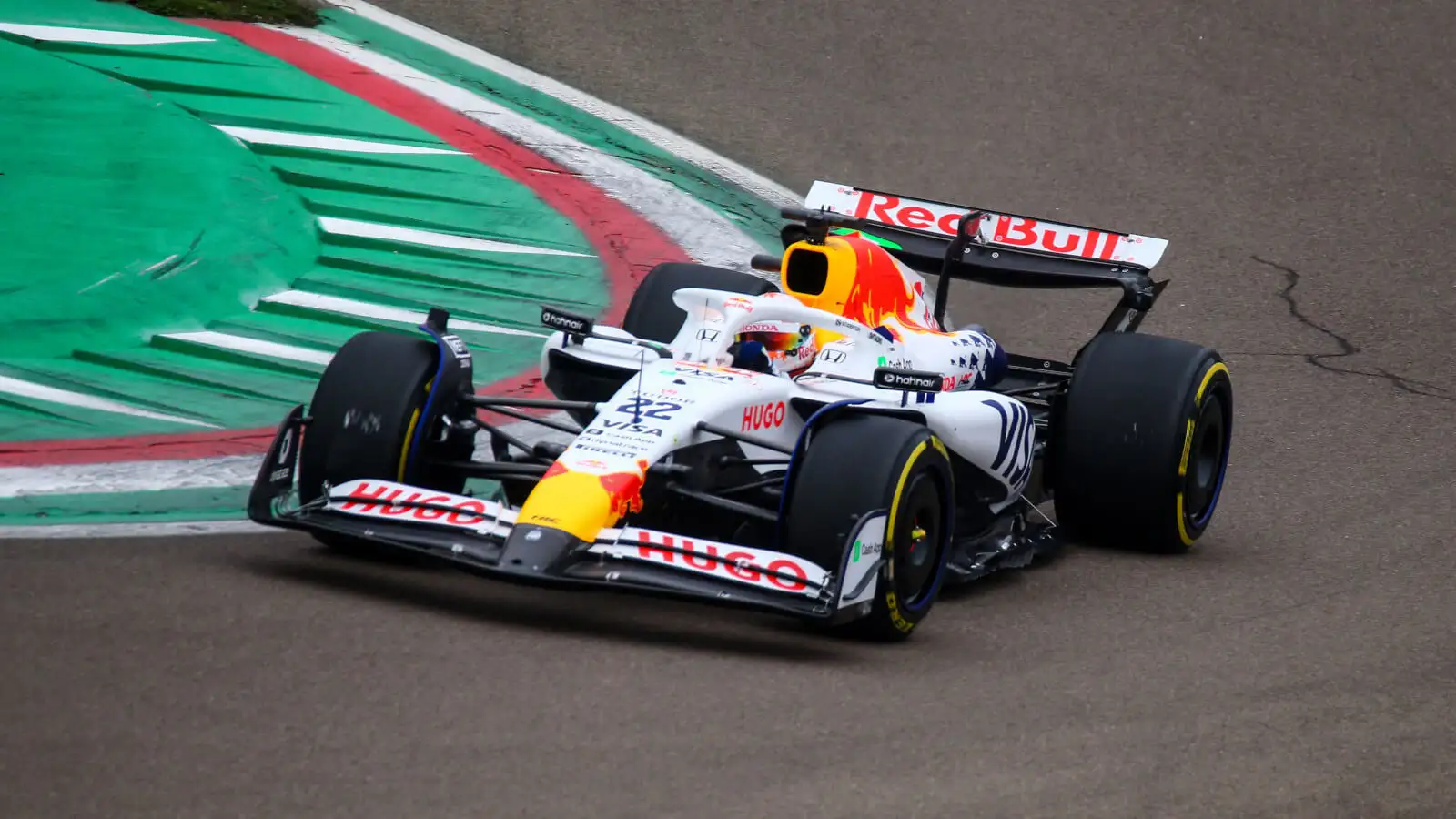 Yuki Tsunoda spotted on track in private test after bizarre delay uncovered