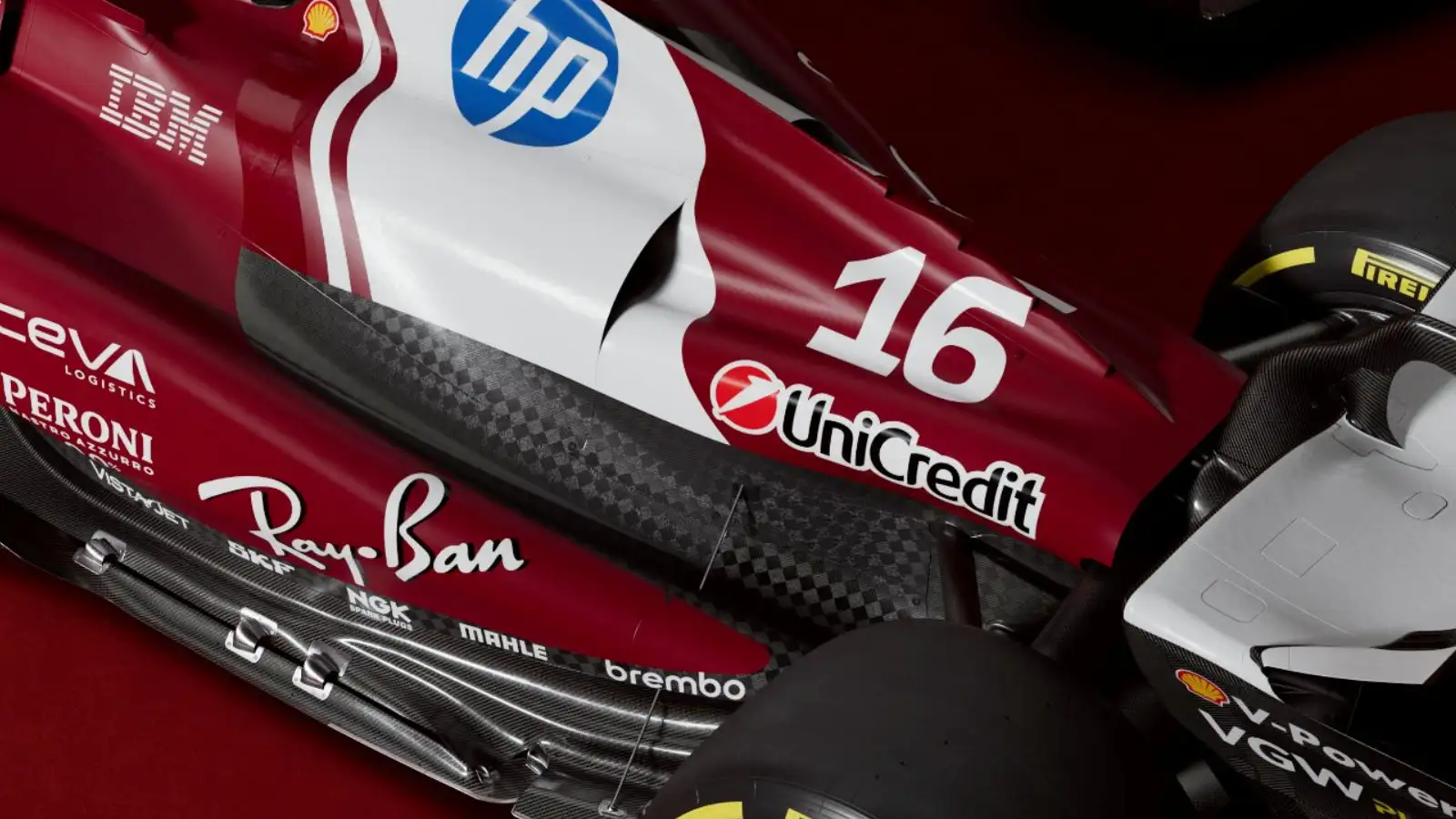 FERRARI SF-25 ENGINE COVER