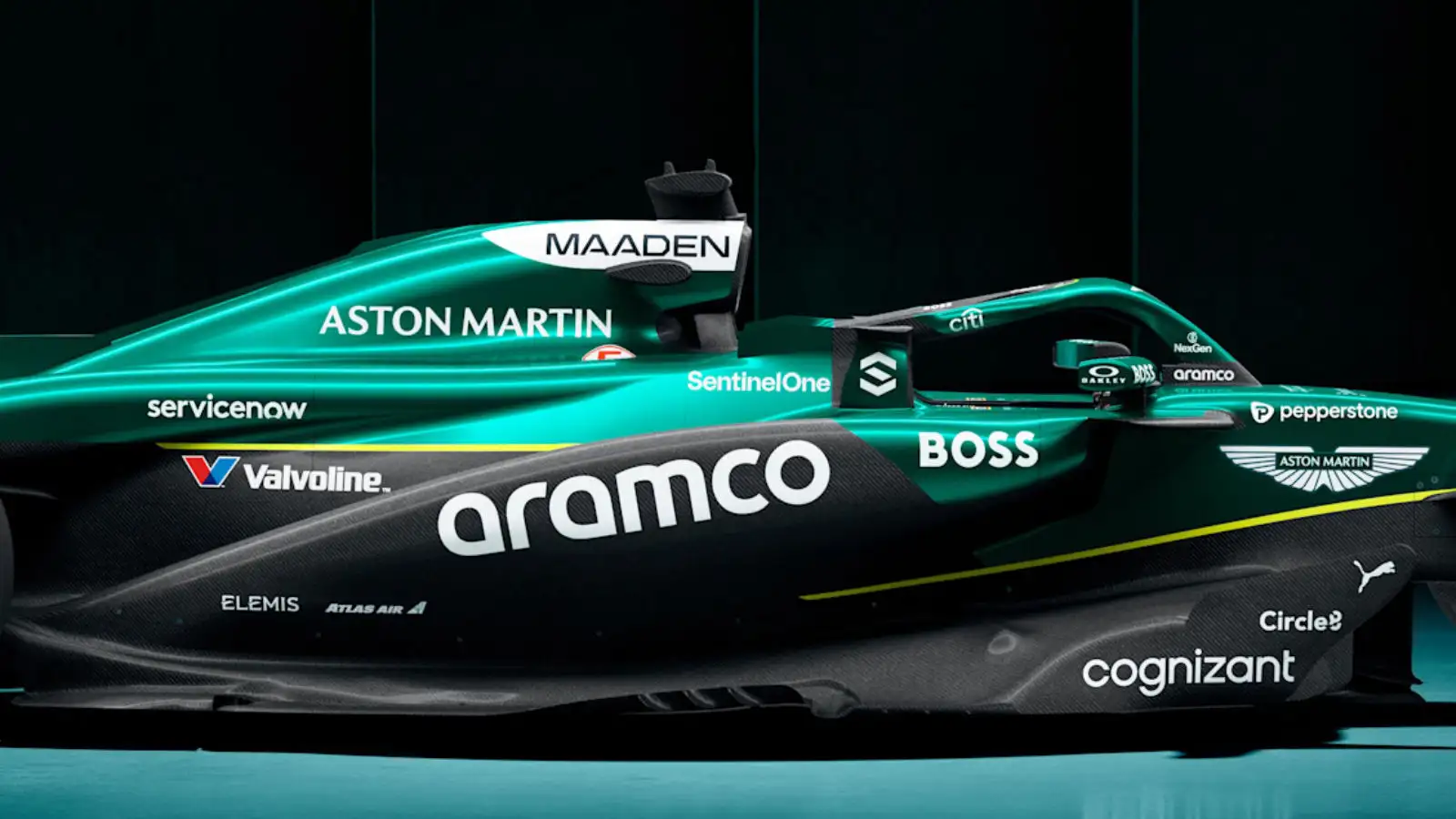 Aston Martin AMR25 sidepod (side)