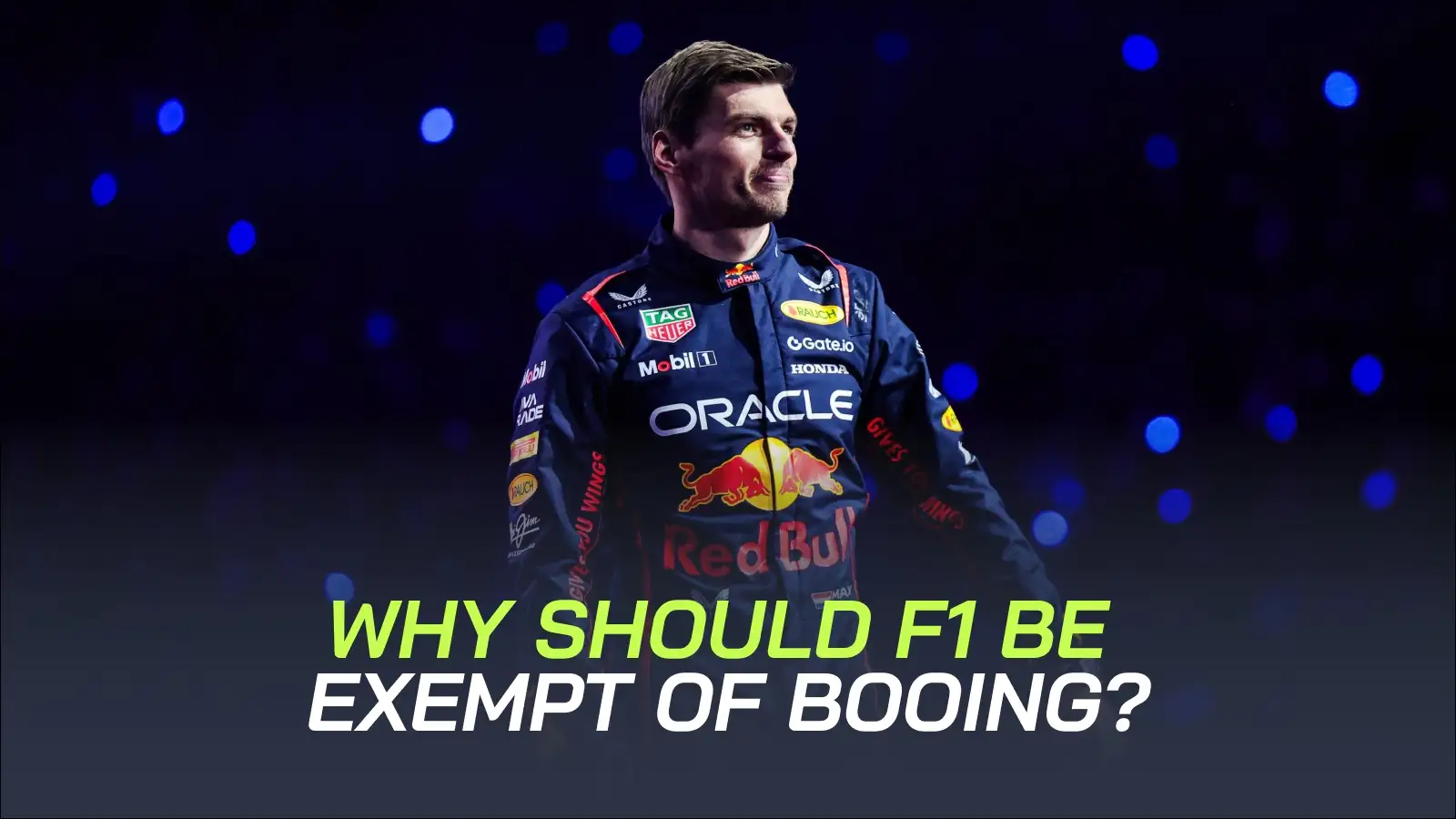 Booing is a part of sport - so why should Formula 1 be exempt?