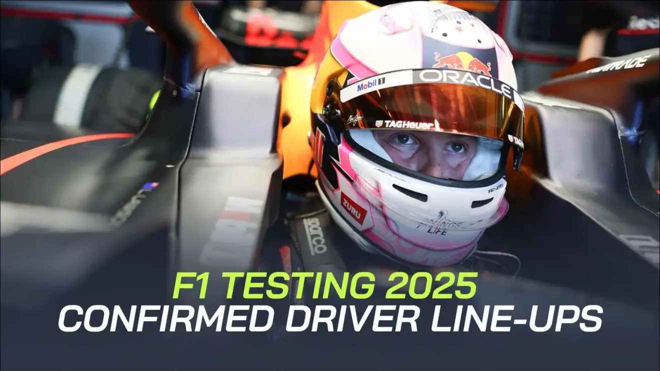 F1 testing 2025: Confirmed schedule and driver line-ups for Bahrain testing