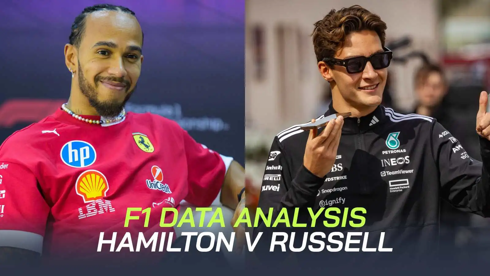 Worrying Lewis Hamilton data emerges after Ferrari abort final day plan