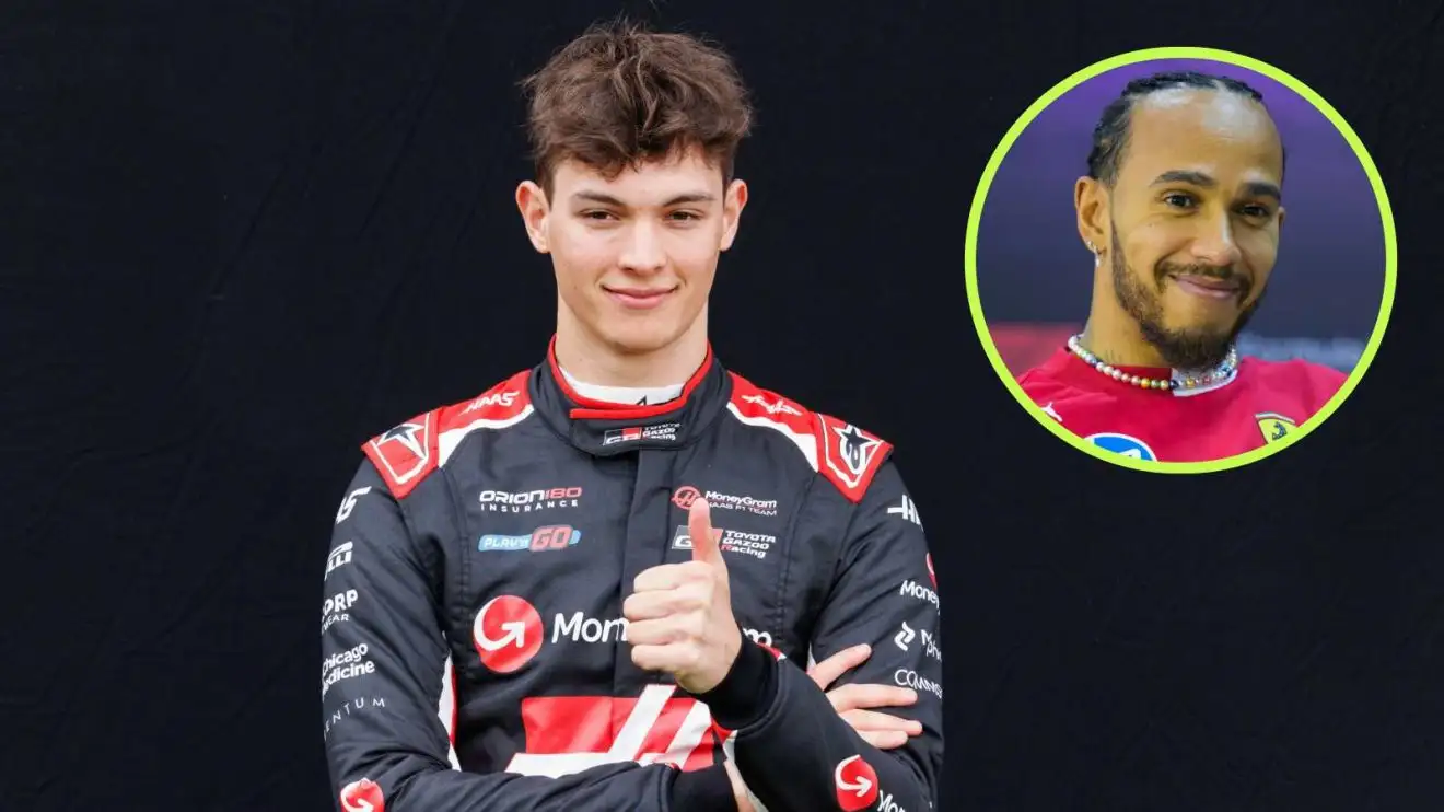 Oliver Bearman Haas Lewis Hamilton Ferrari Formula 1 PlanetF1