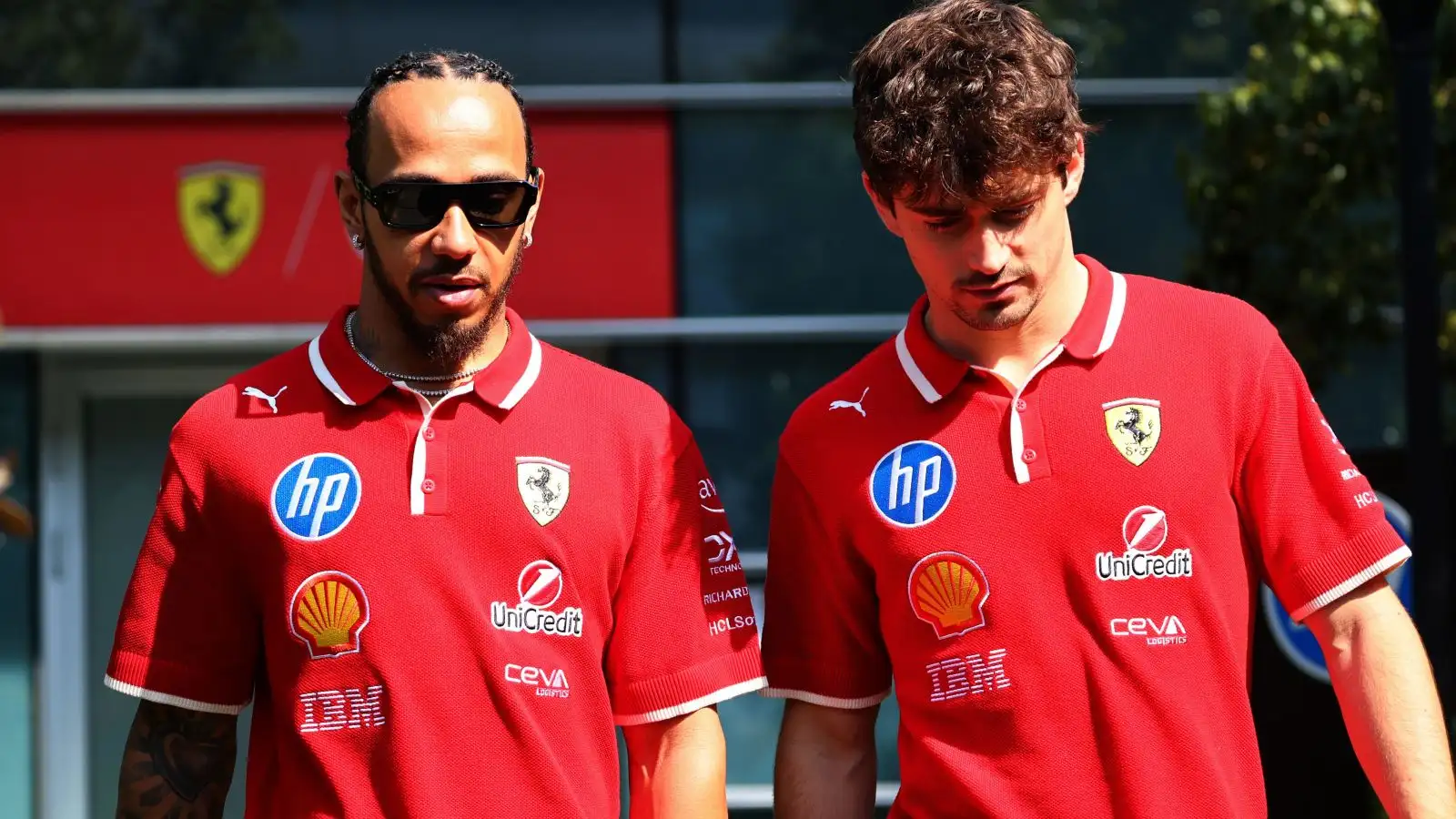 Frustrated Lewis Hamilton and Charles Leclerc want same thing from Ferrari
