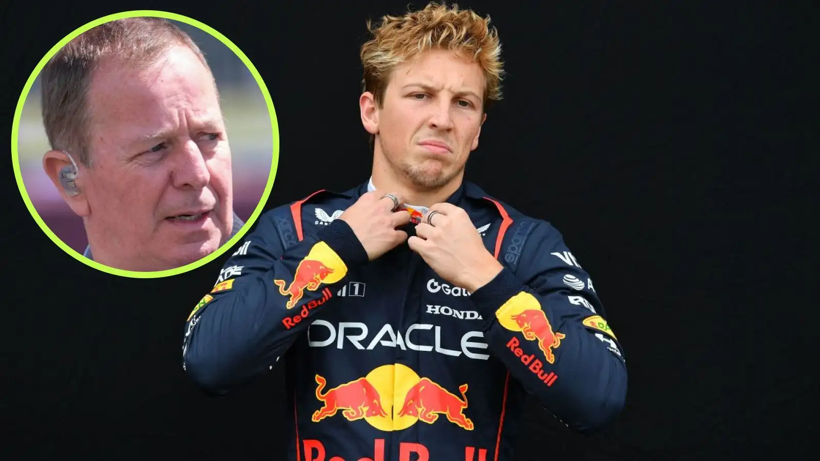 Martin Brundle’s words for ‘temporarily trashed’ Lawson in ‘doubly ...