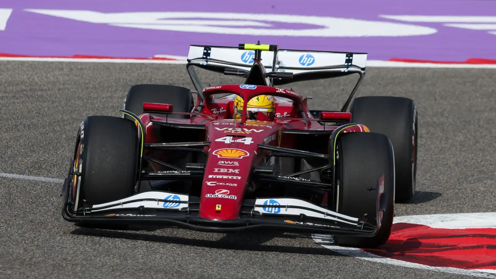 Lewis Hamilton delivers five-word verdict on Ferrari Bahrain upgrades