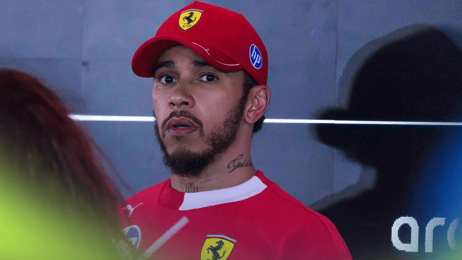 Lewis Hamilton causes further Ferrari alarm in abrupt 30 second interview