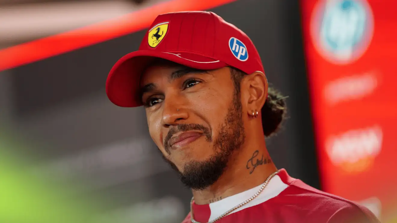 Lewis Hamilton gets new sponsor Perplexity, displays logo at Imola