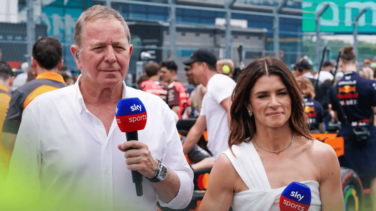 Martin Brundle welcomes Bernie Collins to Grand Prix Trust