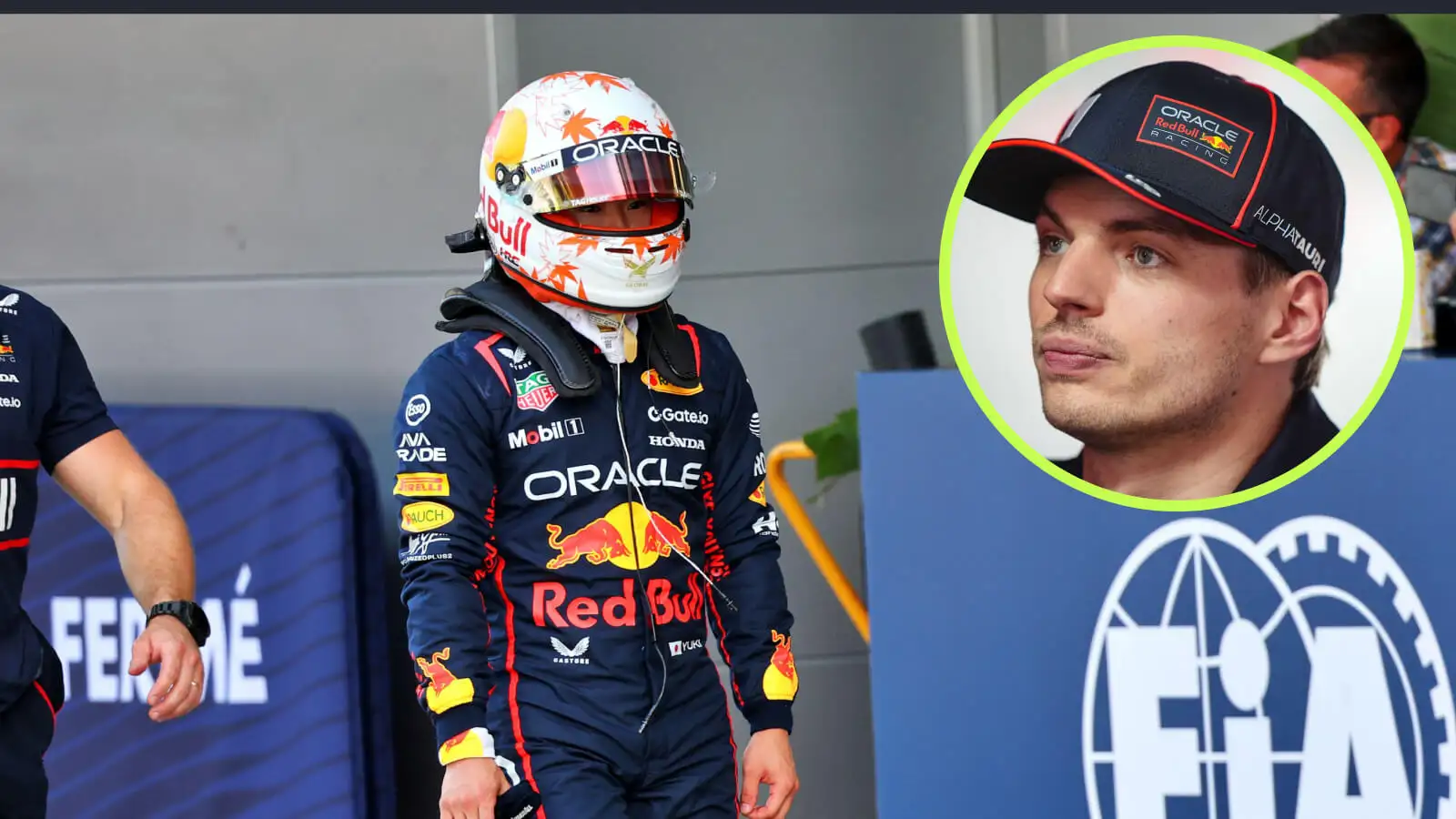 Max Verstappen's cryptic 'maybe that's a sign' comment after Tsunoda's Q1 exit