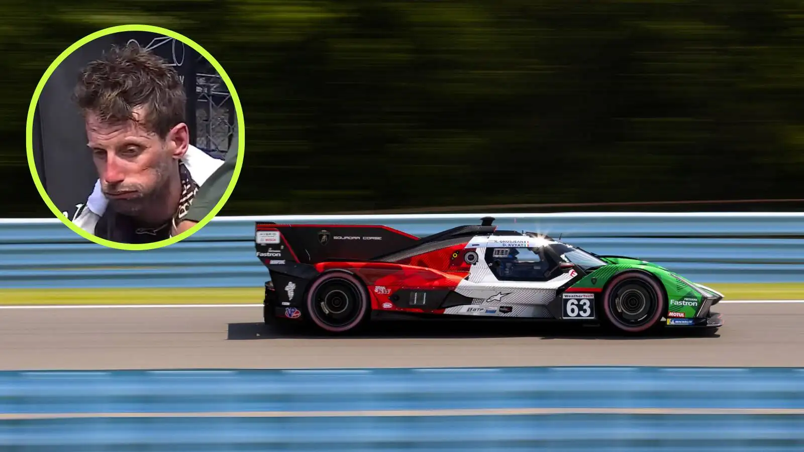 Romain Grosjean pokes fun at infamous Bahrain F1 crash