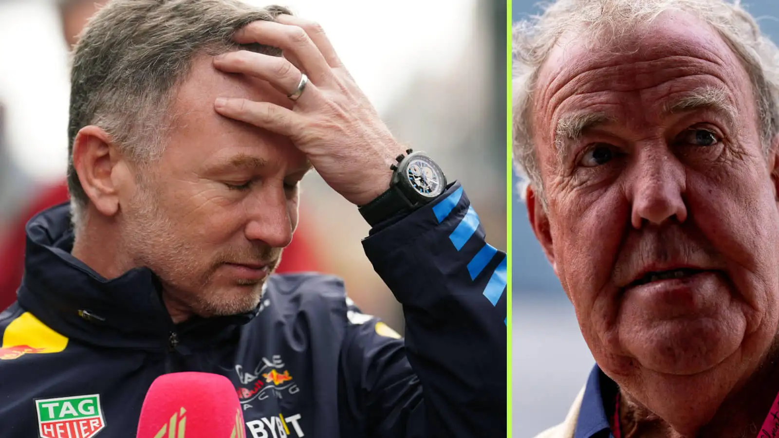 Jeremy Clarkson's message to Christian Horner with 'permanently angry women'