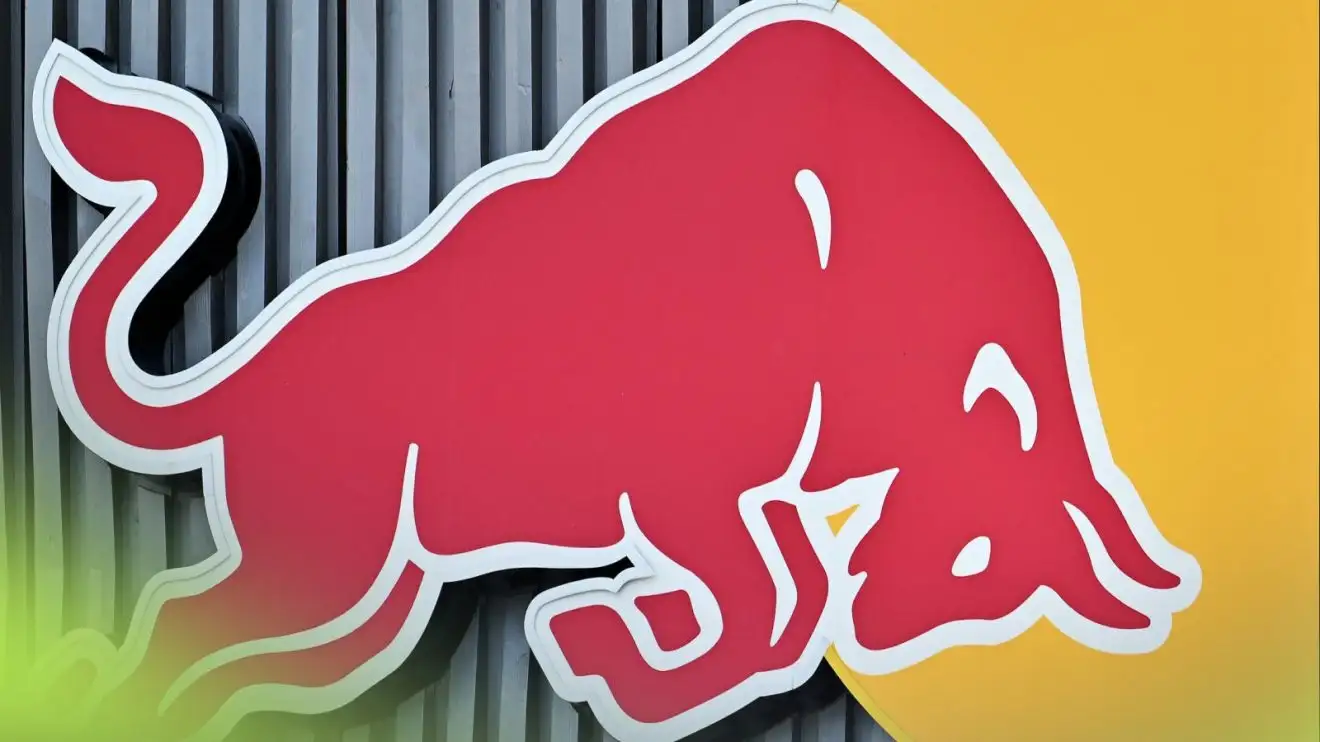 The Red Bull logo on display at the 2025 Austrian Grand Prix