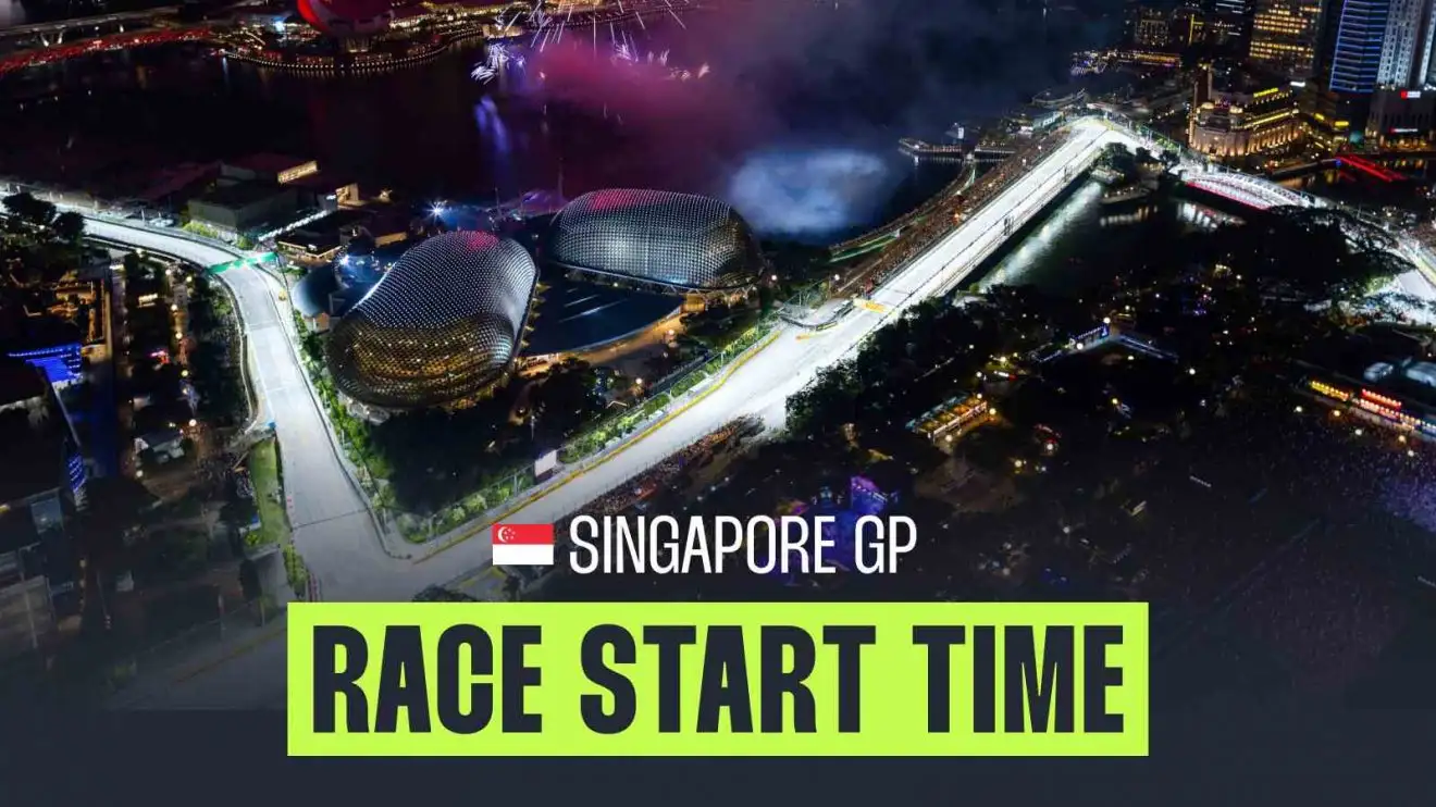 Singapore GP: Race Start Times & Where to Watch Live