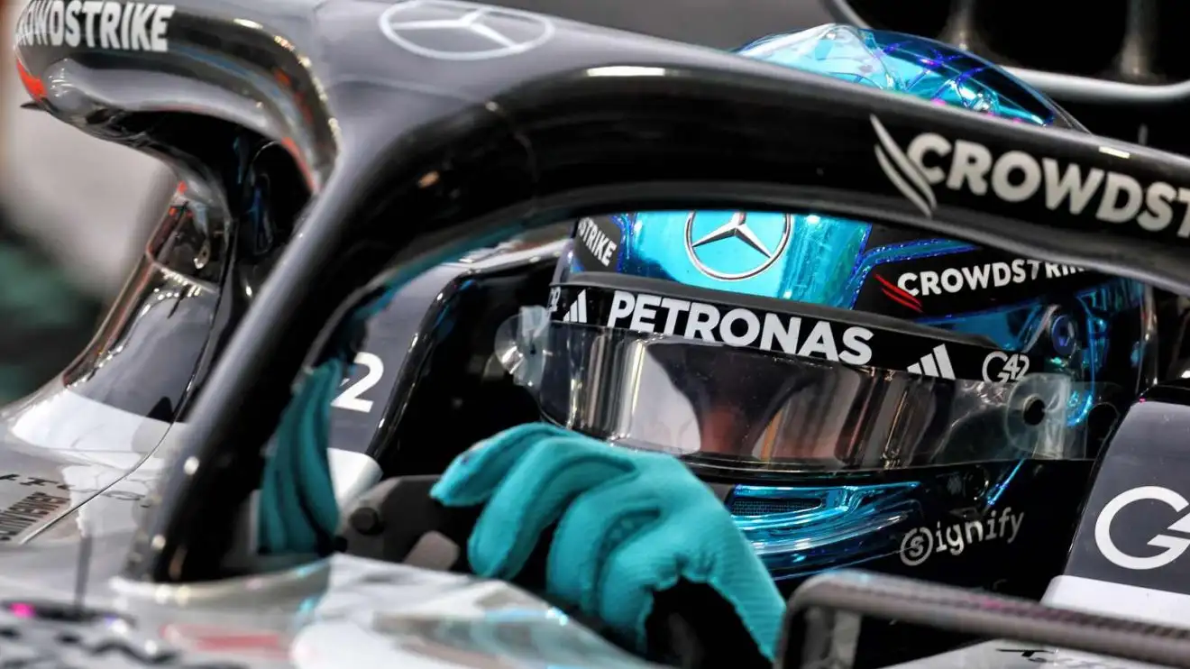 George Russell encuentra un lado positivo tras el 'molesto' accidente en el GP de Singapur