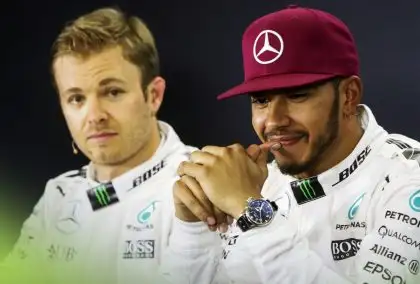 Lewis Hamilton and Nico Rosberg