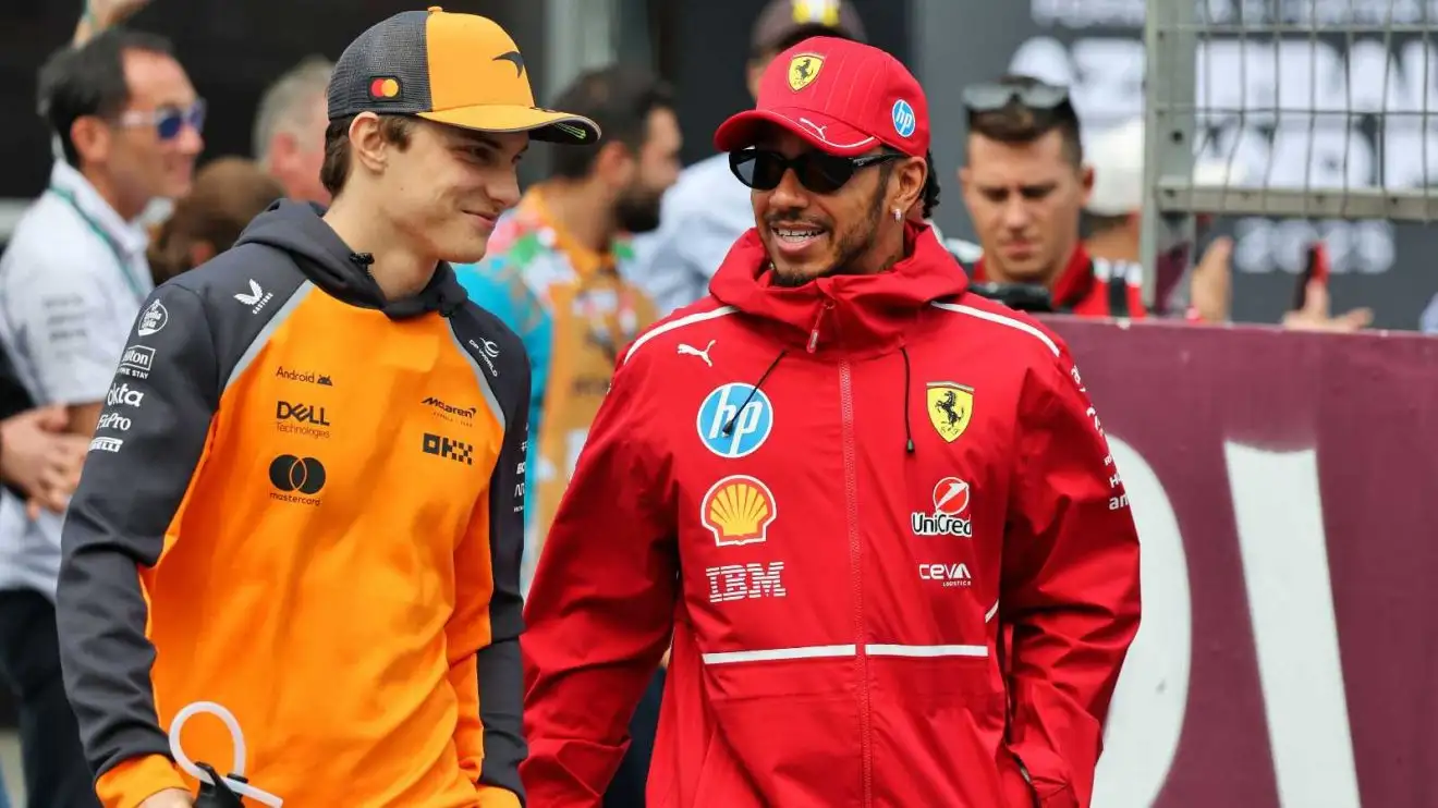 Lewis Hamilton's five-word advice to Oscar Piastri in title run-in