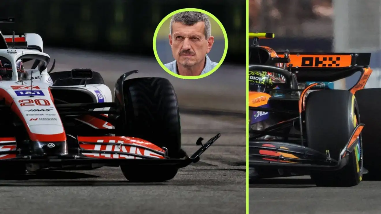 Kevin Magnussen, Haas, 2022 Singapore Grand Prix.