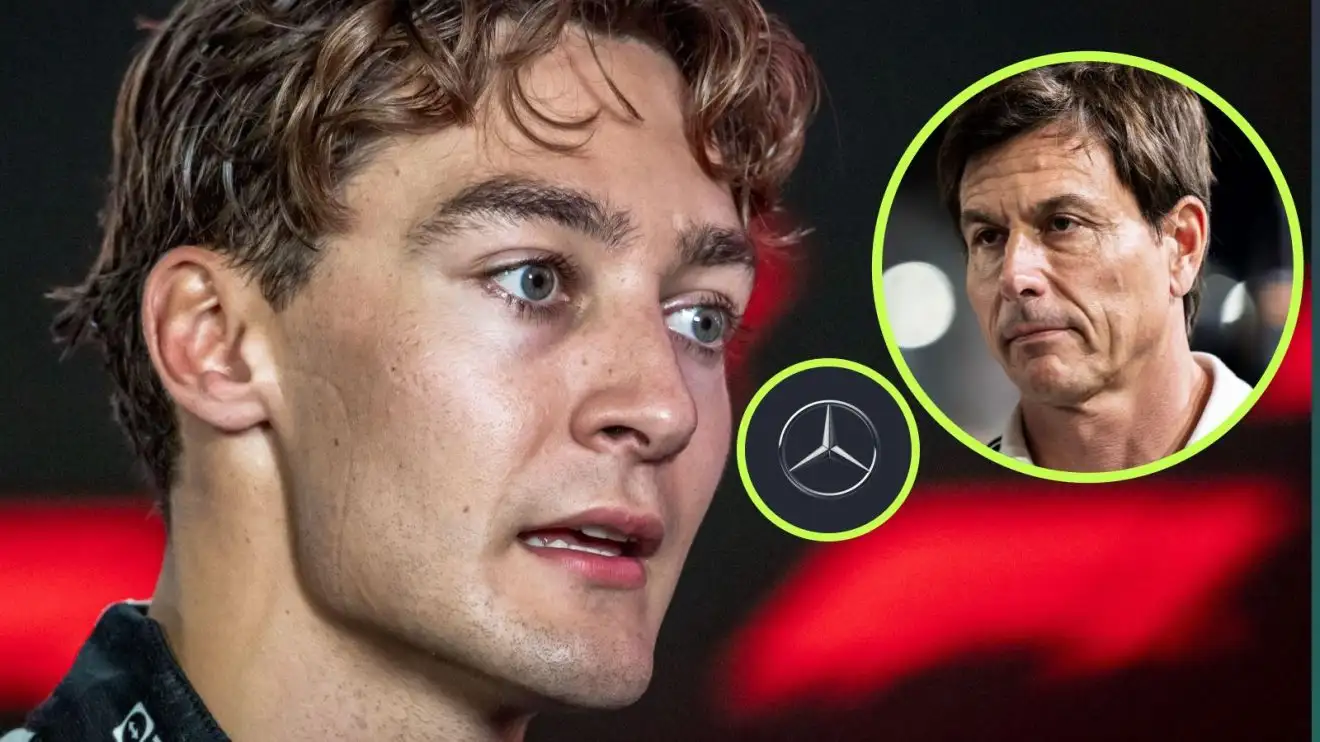 George Russell: Su fuerte palanca en las negociaciones de contrato de Mercedes para 2026