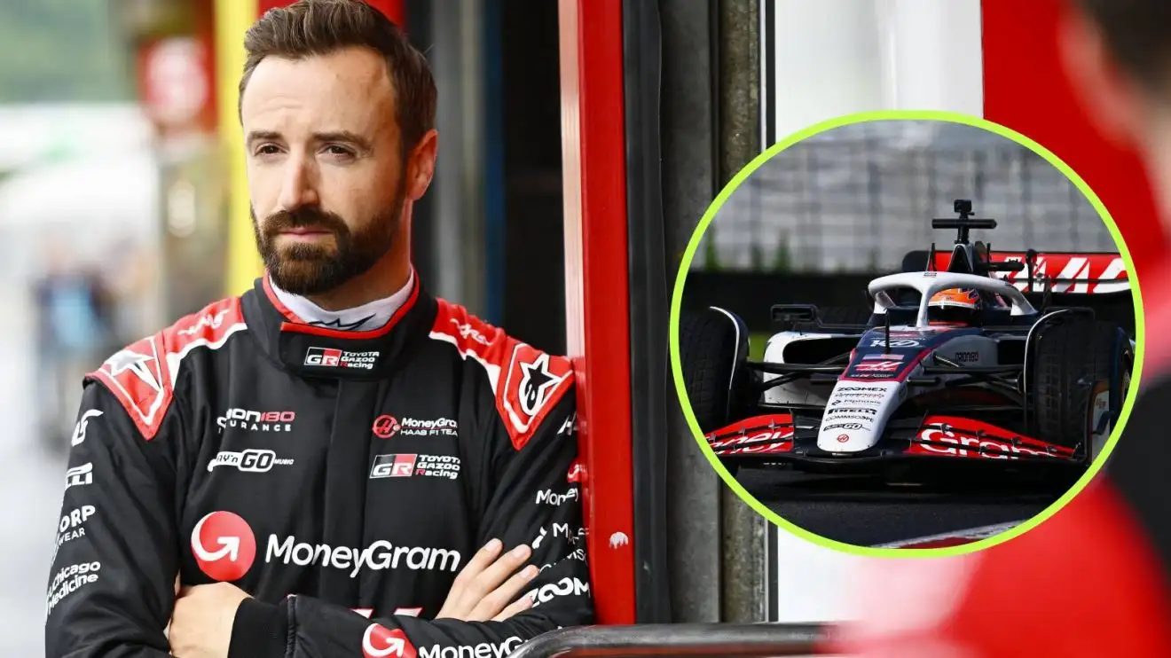 Haas F1 Test: Hinchcliffe vs. Grosjean at Mugello