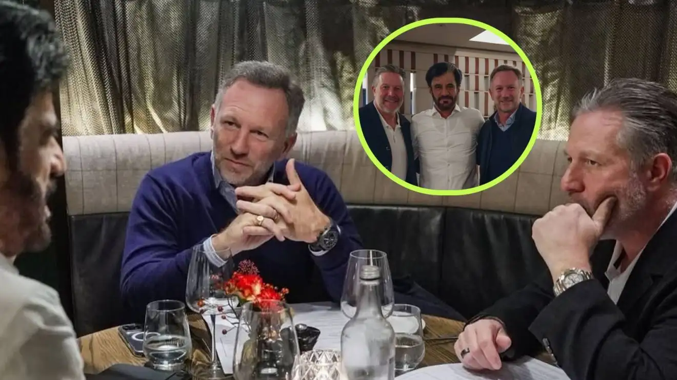 FIA President Mohammed Ben Sulayem met with Christian Horner and McLaren CEO Zak Brown.