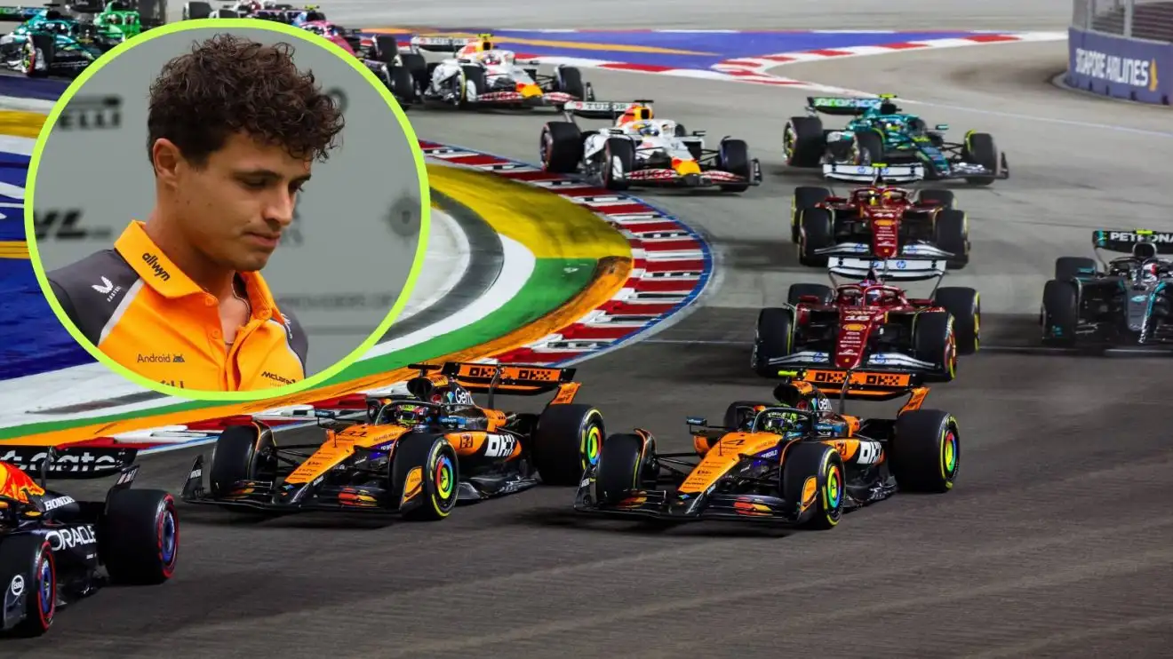 Norris assume culpa por toque com Piastri; McLaren confirma 'consequências'
