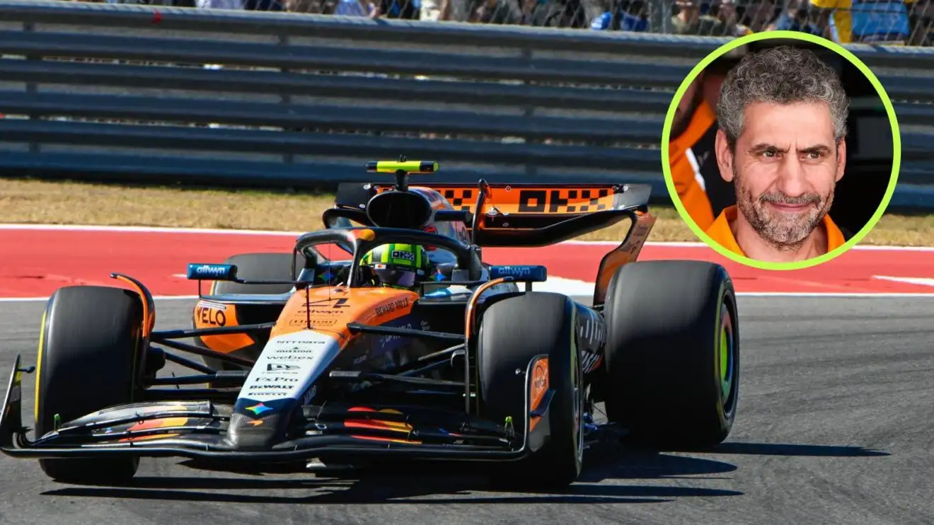 Lando Norris, McLaren, 2025 United States Grand Prix.