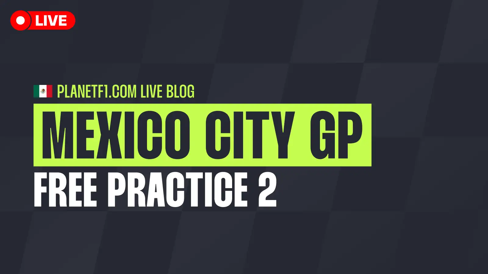 F1 LIVE: All the action as it happened from FP2 at the Mexico City Grand Prix