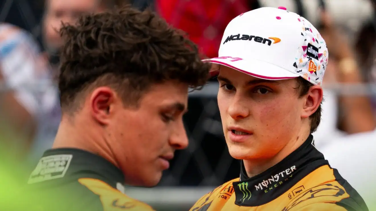 Lando Norris and Oscar Piastri