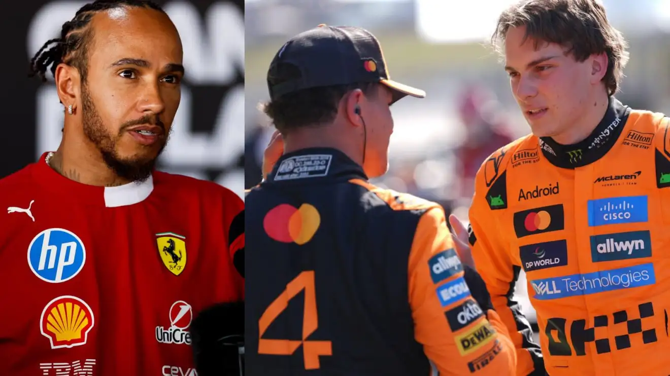 Lewis Hamilton and the McLaren teammates