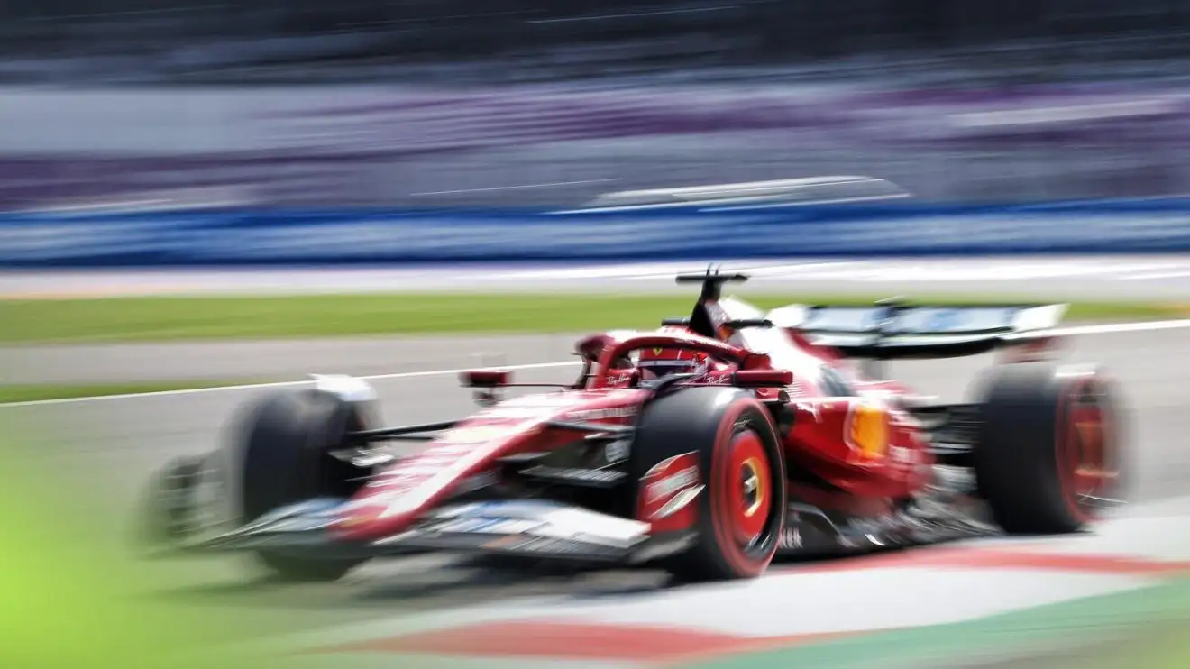 Charles Leclerc was fastest during the opening hour of practice at the Mexican Grand Prix.