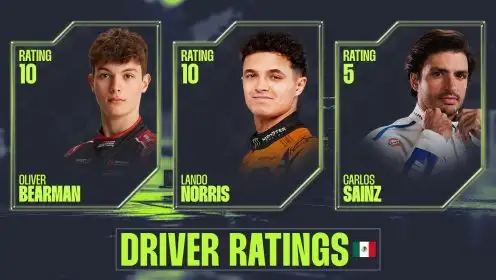 Mexico City Grand Prix driver ratings: Norris leads perfect 10s; Sainz sorrow