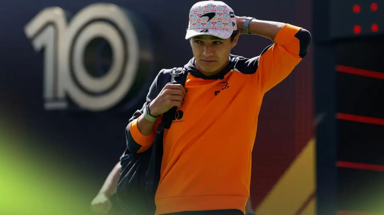 McLaren driver Lando Norris pictured at the 2025 Mexican Grand Prix