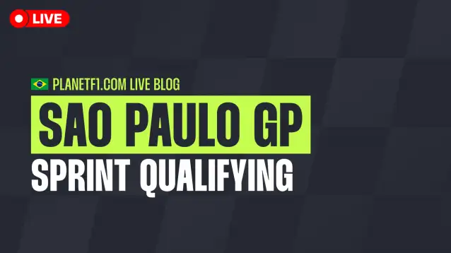 F1 EN DIRECTO: Actualizaciones de la Clasificación Sprint del GP de São Paulo