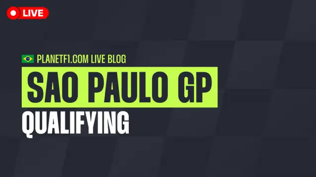 F1 LIVE: Sao Paulo GP Qualifying Updates