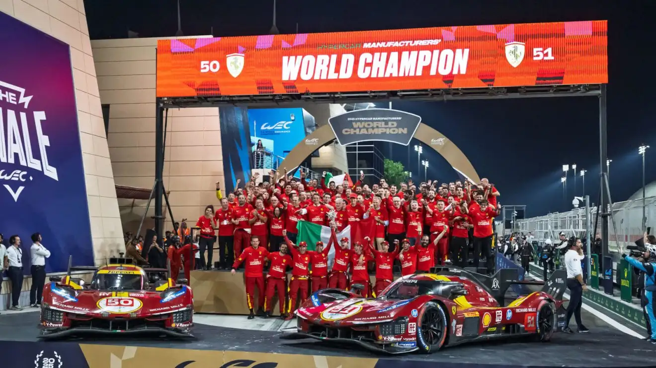 페라리, 53년 만에 WEC 챔피언십 더블 달성