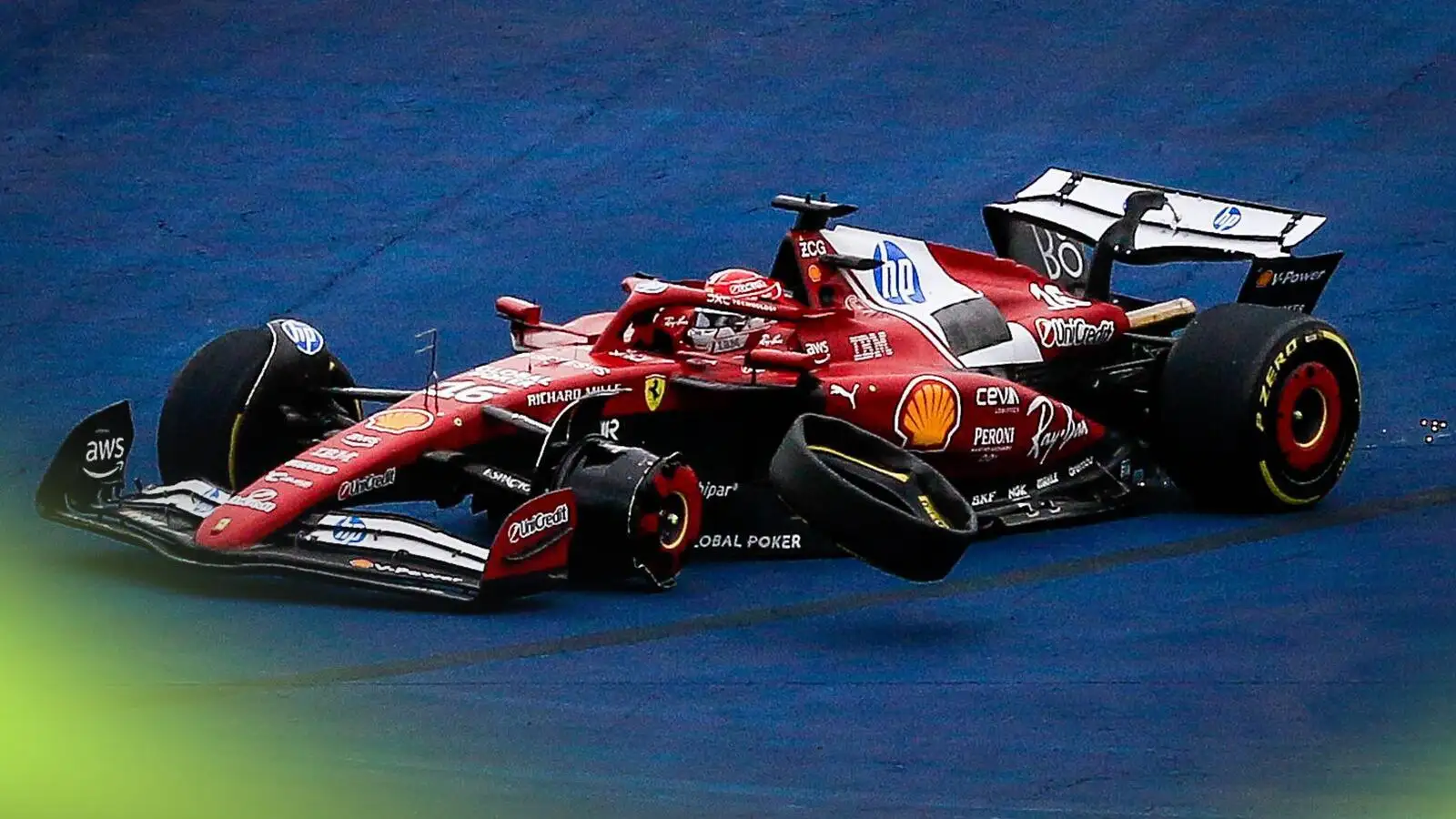 Charles Leclerc reveals driver at fault for race-ending Brazilian GP crash