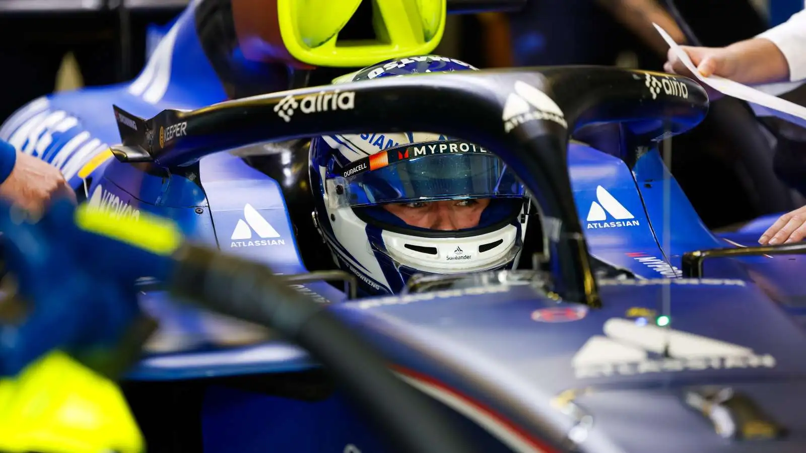 Alex Albon to miss Italian GP FP1 as Luke Browning steps into Williams
