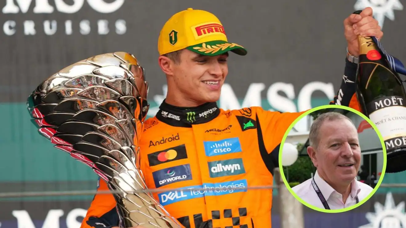 Brundle Warns Norris, McLaren of 'Curveball' Threat in Las Vegas GP